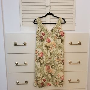 Talbots Fully Lined Size 8 Sleevless Dress
